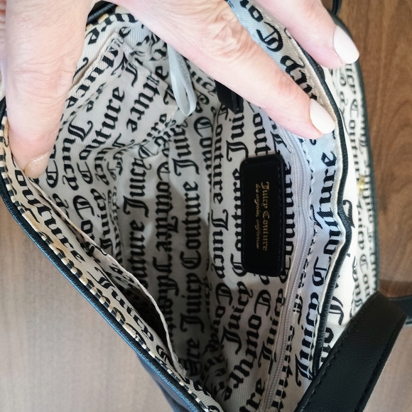 Juicy Couture Black and Gold Crossbody Bag - Picture 4 of 6